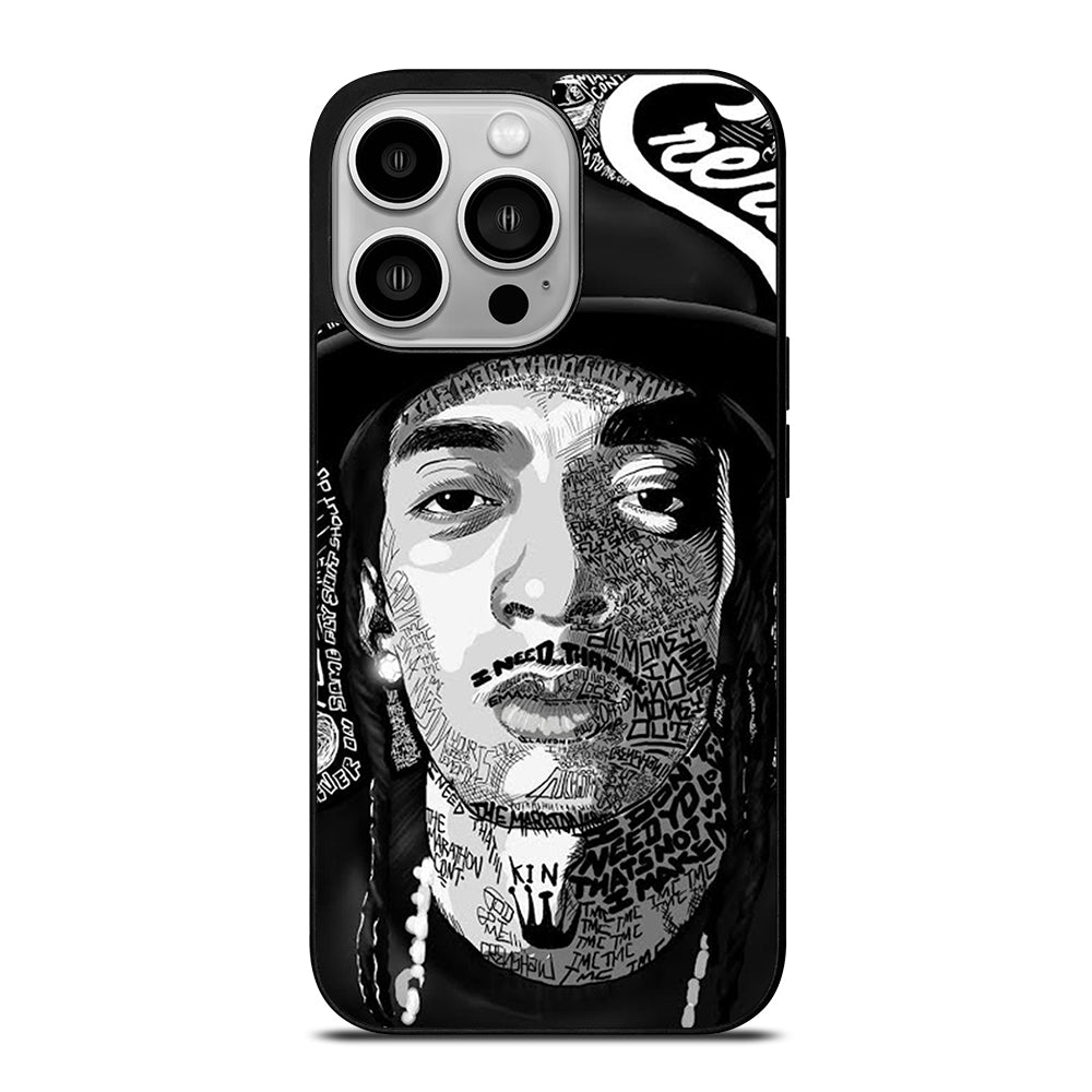 NIPSEY HUSSLE RAPPER QUOTE iPhone 14 Pro Case Cover