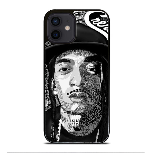 NIPSEY HUSSLE RAPPER QUOTE iPhone 12 Mini Case Cover