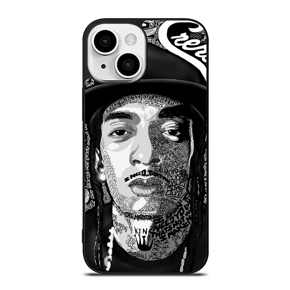 NIPSEY HUSSLE RAPPER QUOTE iPhone 13 Mini Case Cover