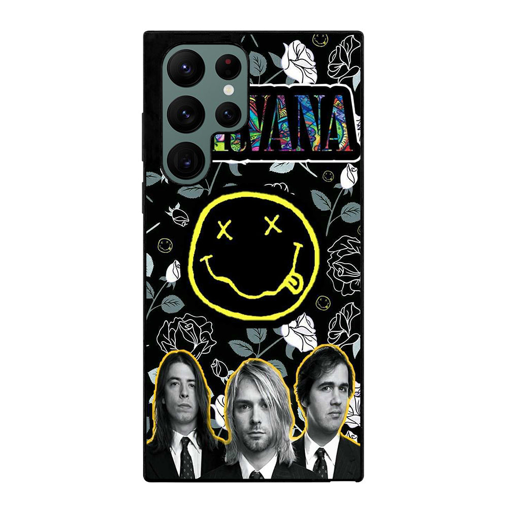 NIRVANA ROCK BAND PERSONNEL Samsung Galaxy S22 Ultra Case Cover