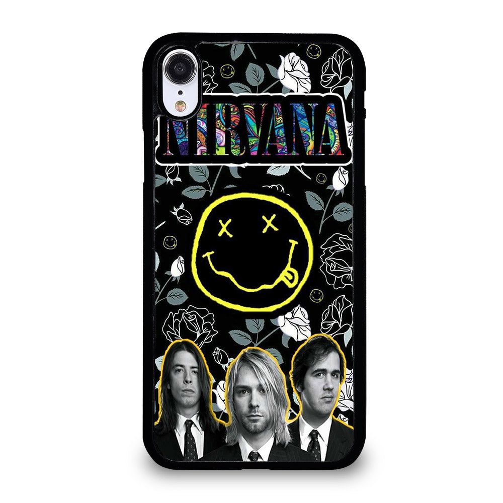 NIRVANA ROCK BAND PERSONNEL iPhone XR Case Cover