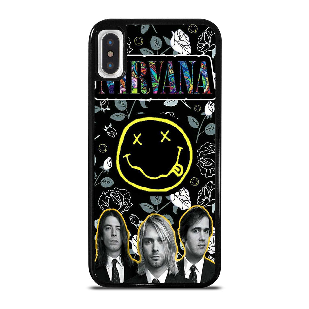 NIRVANA ROCK BAND PERSONNEL iPhone X / XS Case Cover