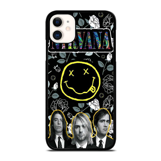 NIRVANA ROCK BAND PERSONNEL iPhone 11 Case Cover