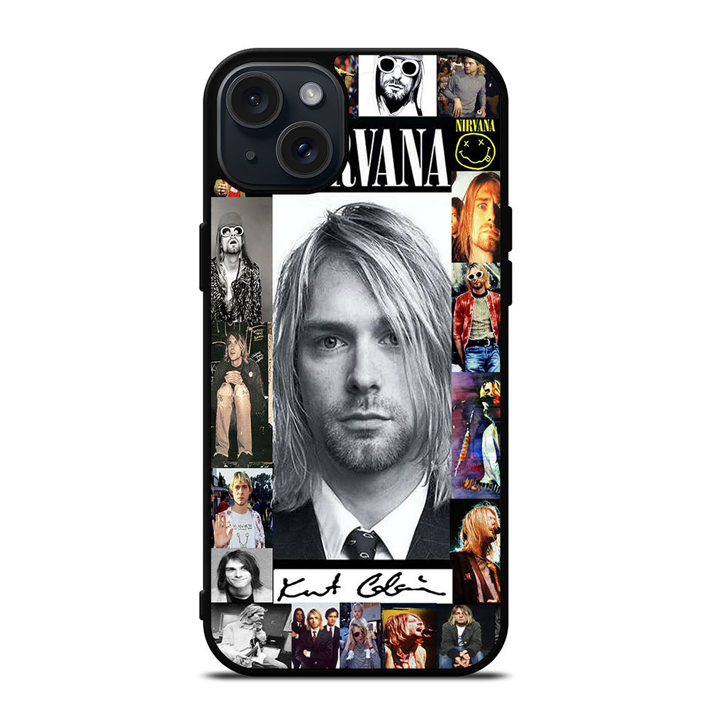 NIRVANA COLLAGE iPhone 15 Plus Case Cover