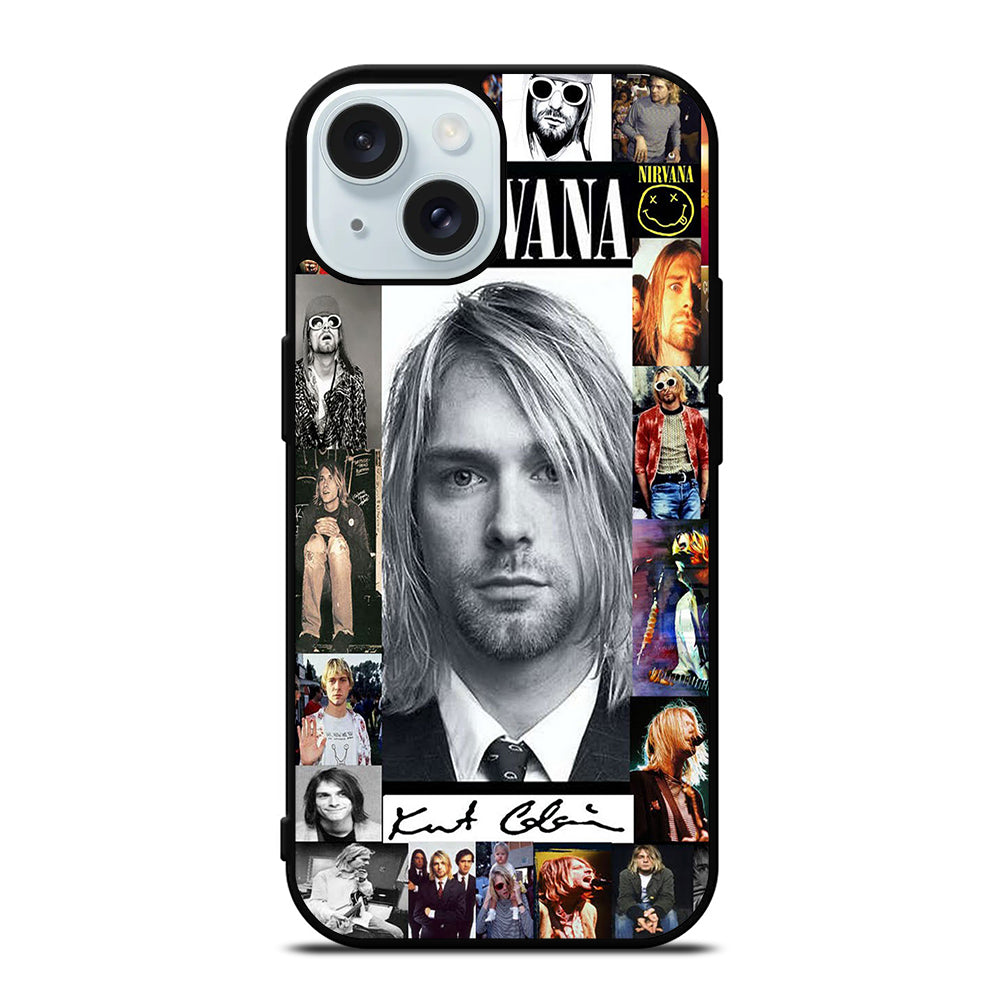 NIRVANA COLLAGE iPhone 15 Case Cover