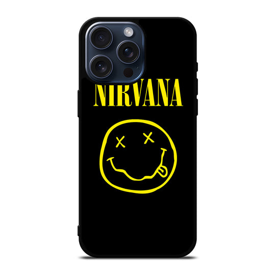 NIRVANA LOGO iPhone 15 Pro Max Case Cover