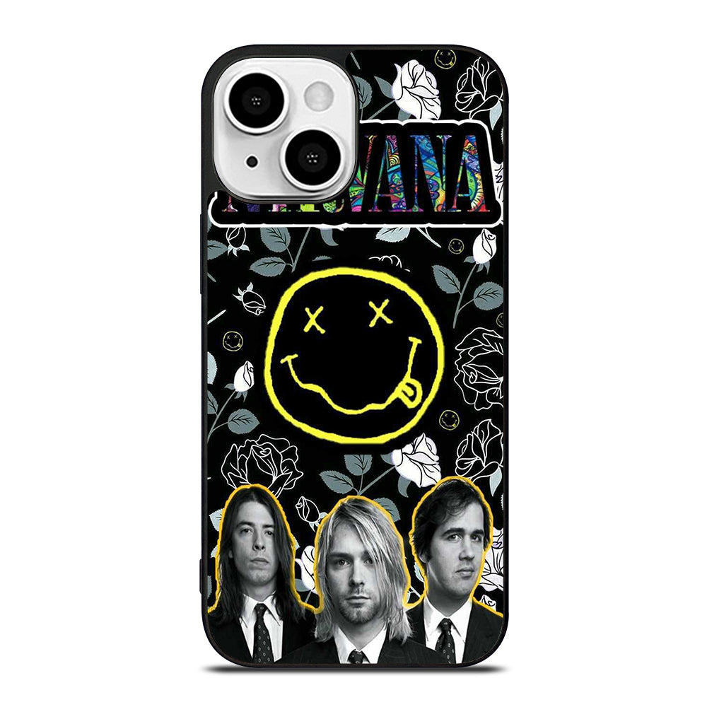 NIRVANA ROCK BAND PERSONNEL iPhone 13 Mini Case Cover