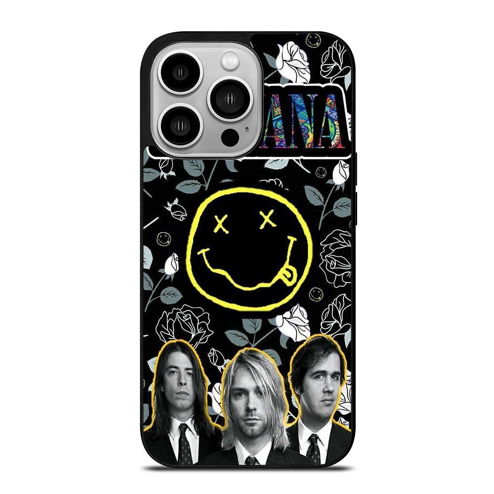NIRVANA ROCK BAND PERSONNEL iPhone 14 Pro Case Cover