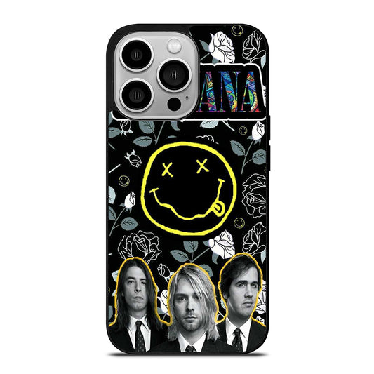 NIRVANA ROCK BAND PERSONNEL iPhone 14 Pro Case Cover
