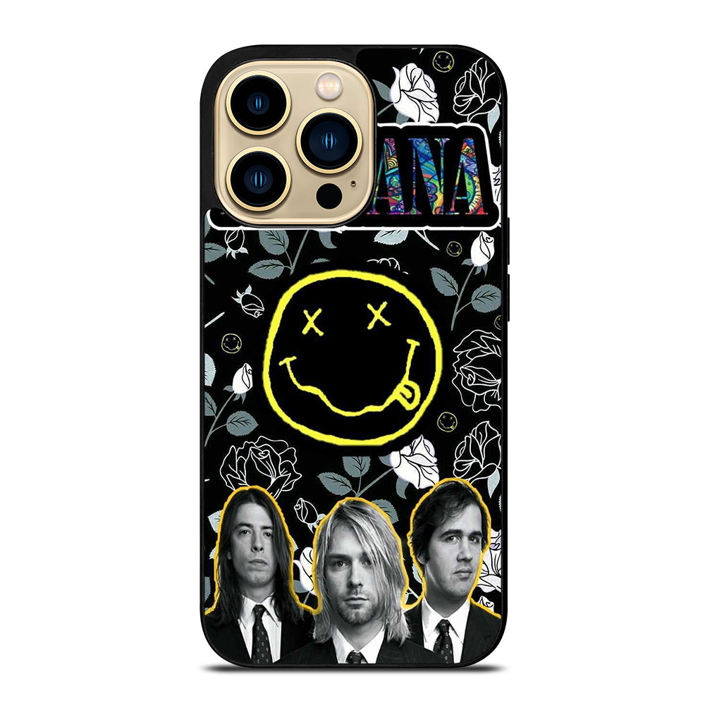 NIRVANA ROCK BAND PERSONNEL iPhone 14 Pro Max Case Cover