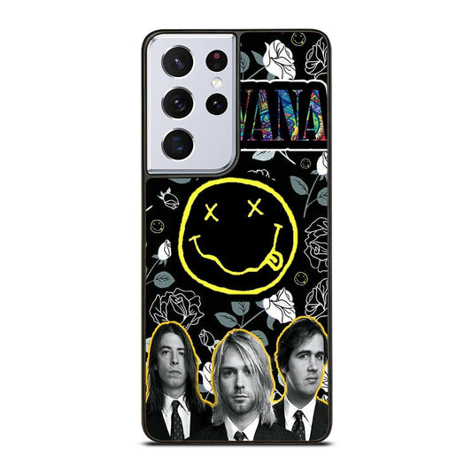 NIRVANA ROCK BAND PERSONNEL Samsung Galaxy S21 Ultra Case Cover