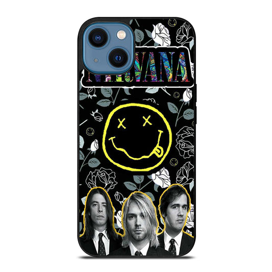 NIRVANA ROCK BAND PERSONNEL iPhone 14 Case Cover
