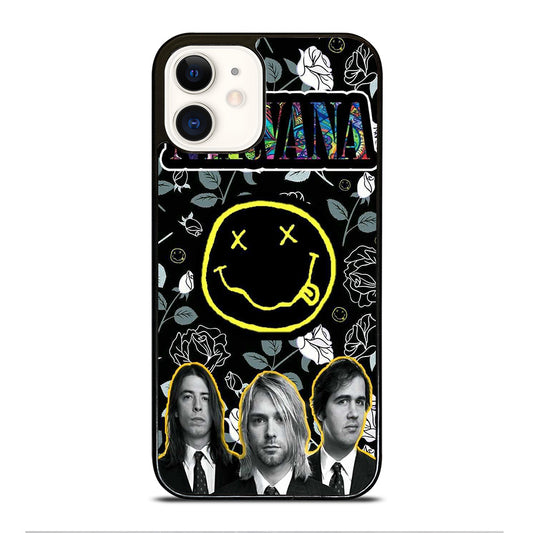 NIRVANA ROCK BAND PERSONNEL iPhone 12 Case Cover