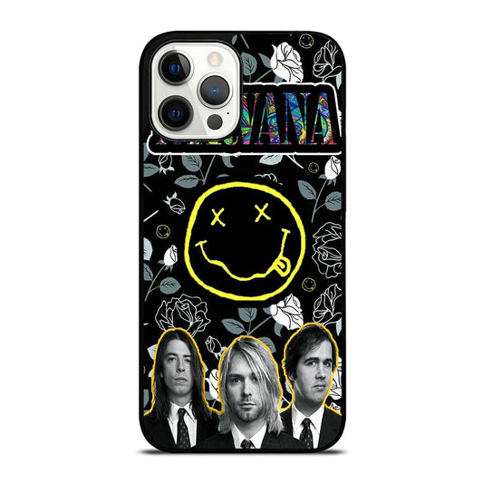 NIRVANA ROCK BAND PERSONNEL iPhone 12 Pro Max Case Cover