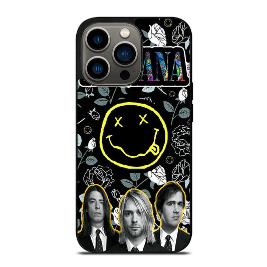 NIRVANA ROCK BAND PERSONNEL iPhone 13 Pro Case Cover