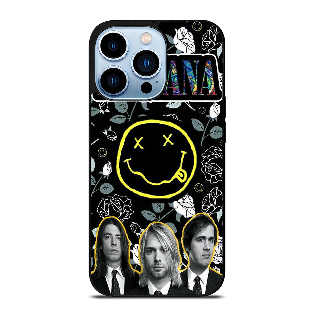 NIRVANA ROCK BAND PERSONNEL iPhone 13 Pro Max Case Cover