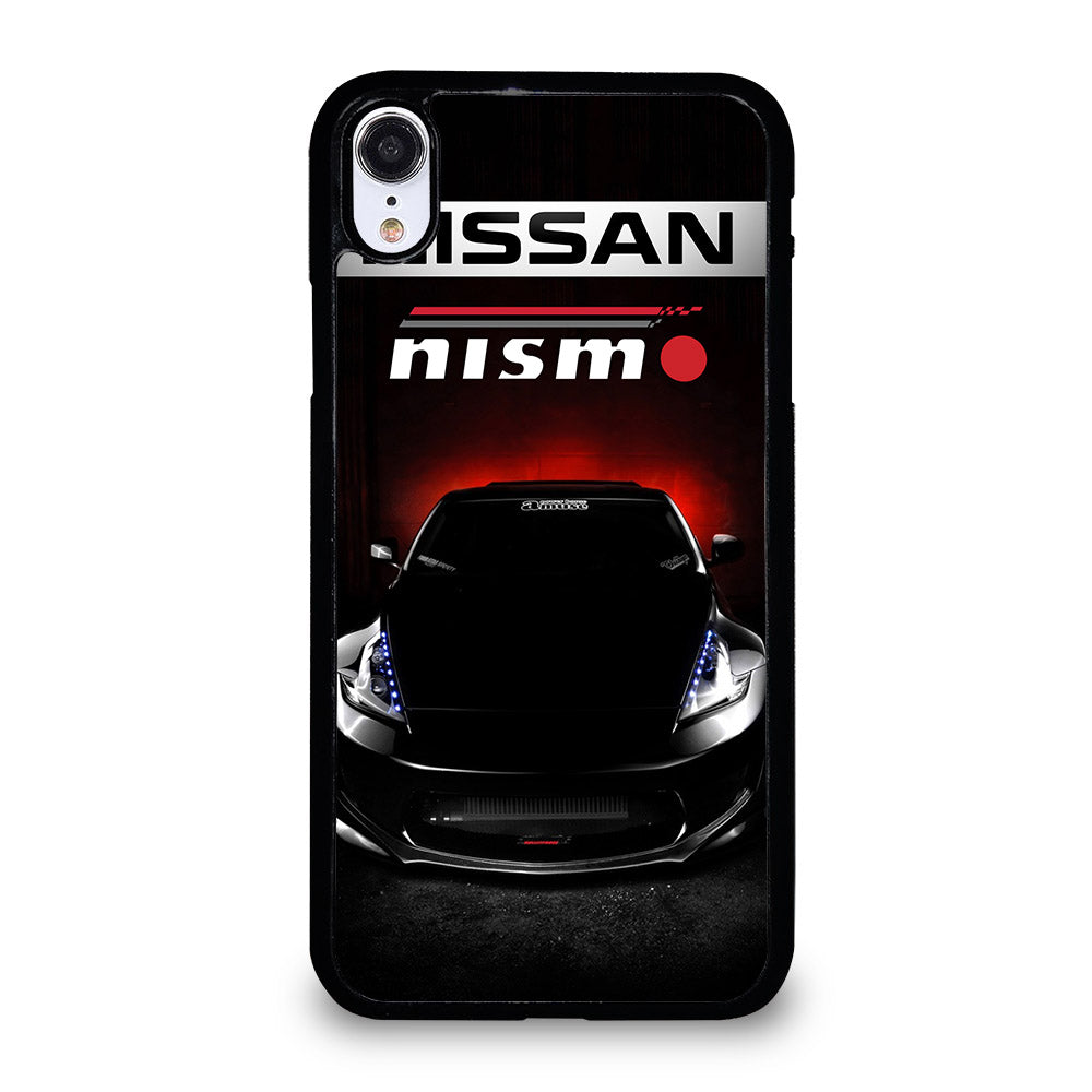 NISSAN NISMO BLACK CAR iPhone XR Case Cover