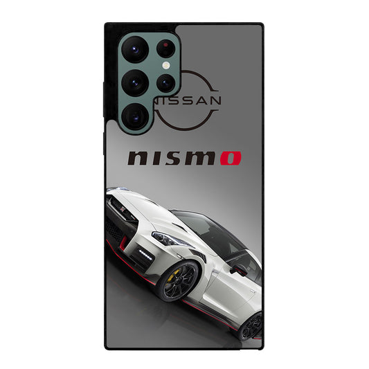 NISSAN NISMO WHITE CAR Samsung Galaxy S22 Ultra Case Cover