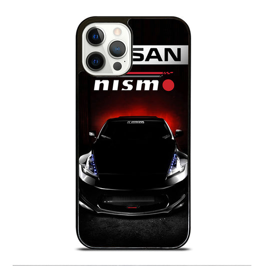 NISSAN NISMO BLACK CAR iPhone 12 Pro Case Cover