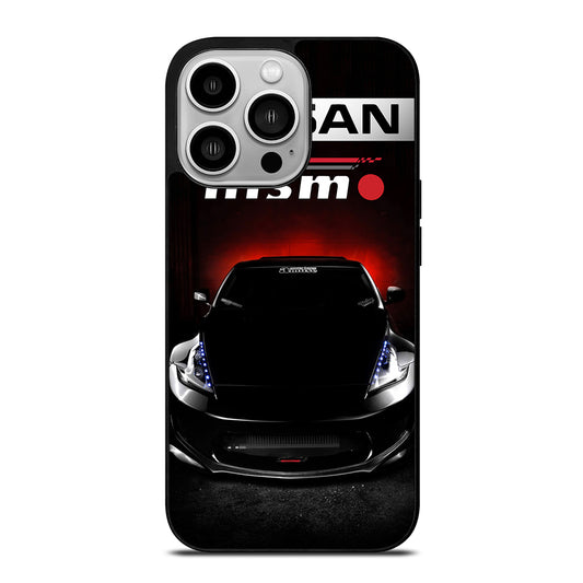 NISSAN NISMO BLACK CAR iPhone 14 Pro Case Cover
