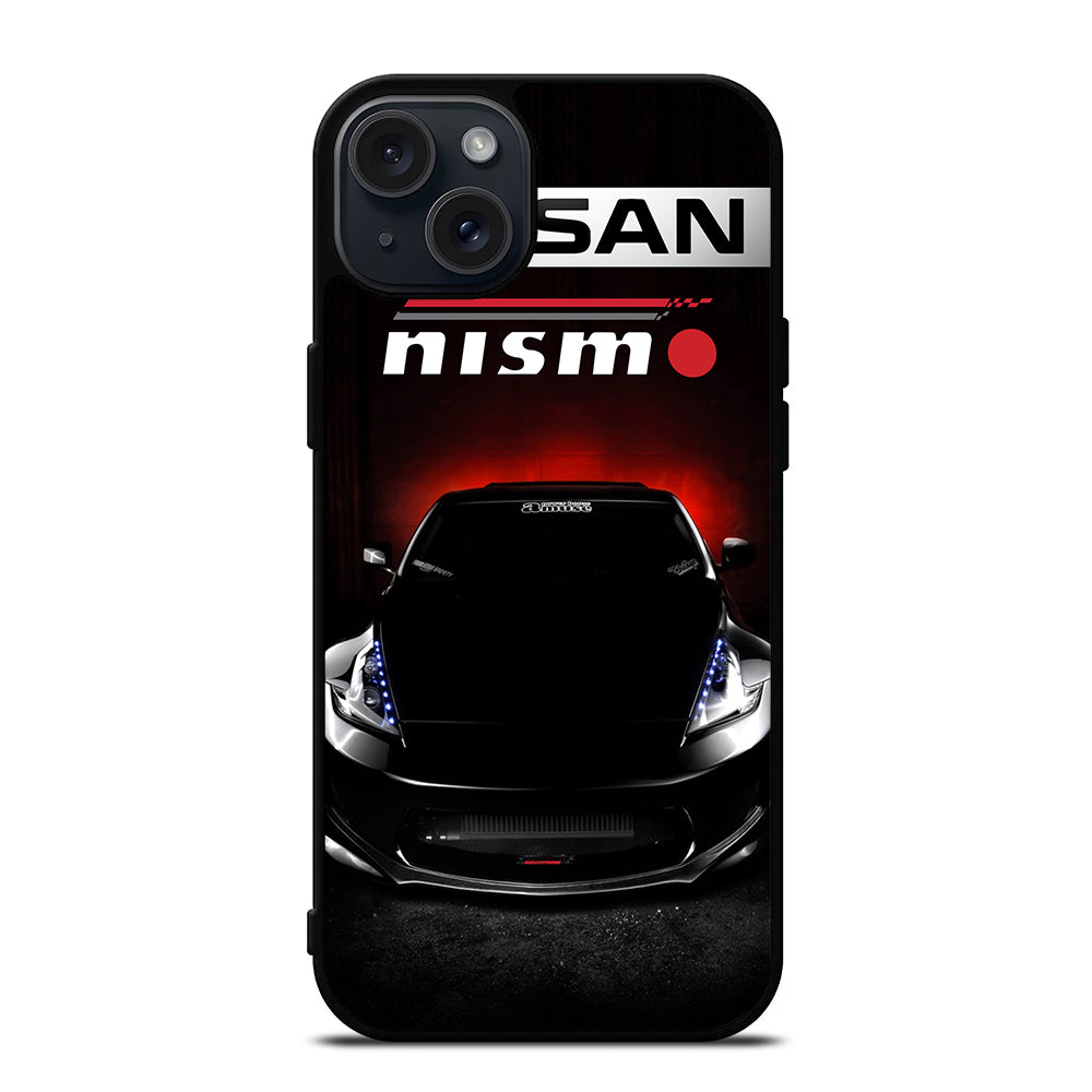 NISSAN NISMO BLACK CAR iPhone 15 Plus Case Cover