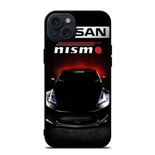 NISSAN NISMO BLACK CAR iPhone 15 Plus Case Cover