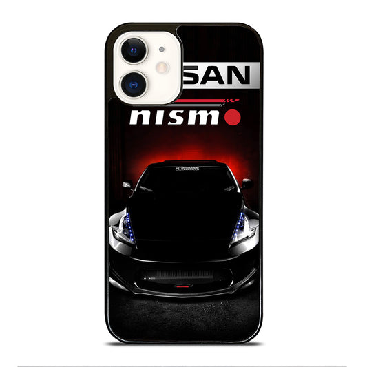NISSAN NISMO BLACK CAR iPhone 12 Case Cover