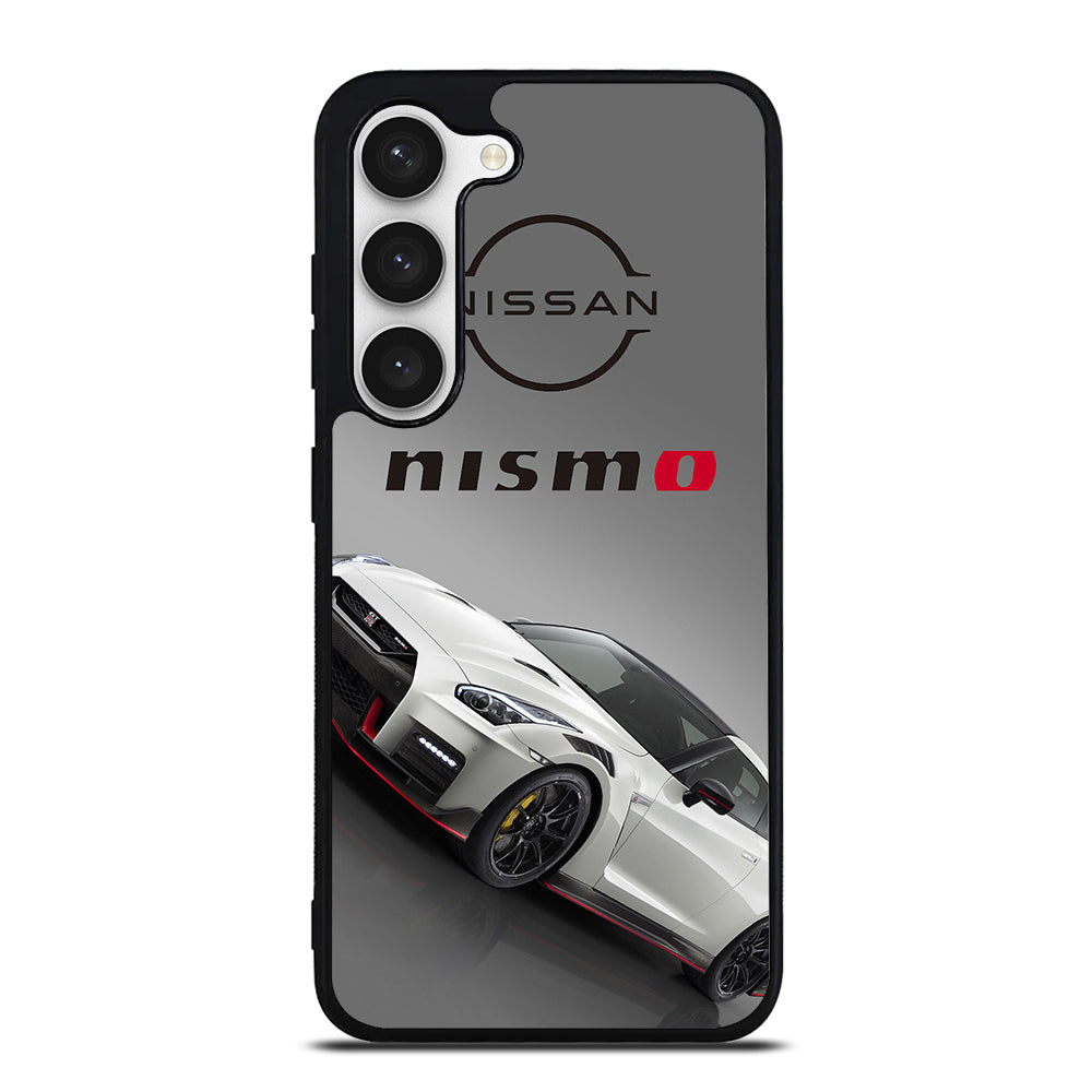 NISSAN NISMO WHITE CAR Samsung Galaxy S23 Case Cover