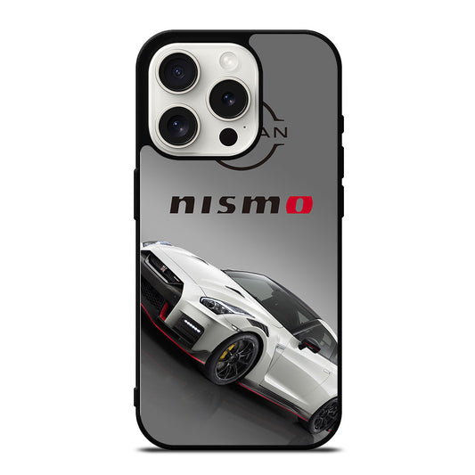 NISSAN NISMO WHITE CAR iPhone 15 Pro Case Cover