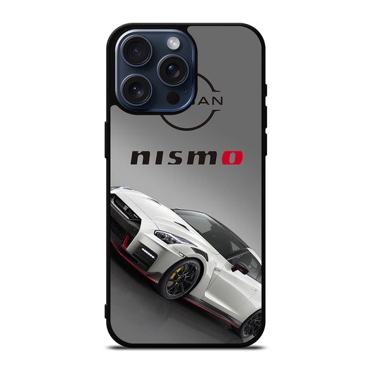 NISSAN NISMO WHITE CAR iPhone 15 Pro Max Case Cover