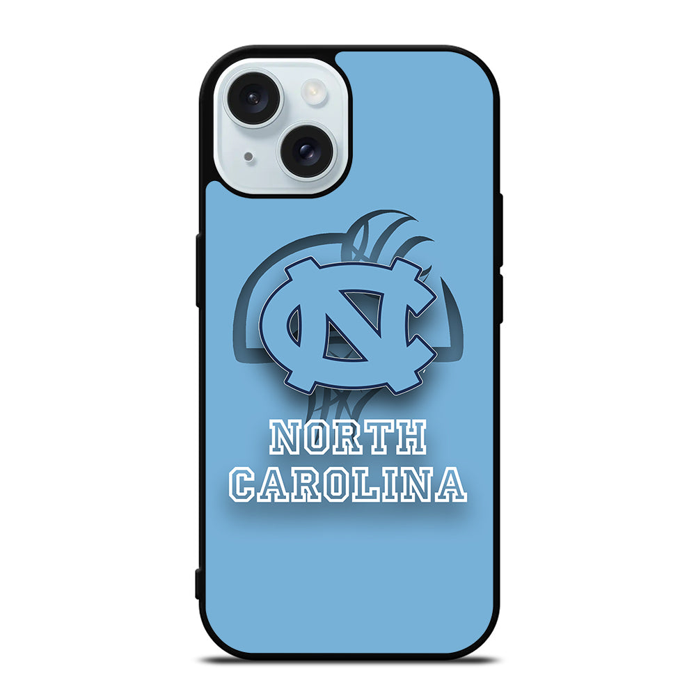 NORTH CAROLINA TAR HEELS NBA 2 iPhone 15 Case Cover