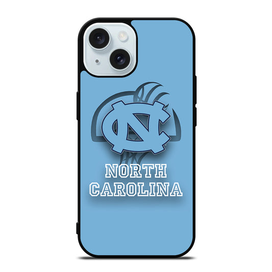 NORTH CAROLINA TAR HEELS NBA 2 iPhone 15 Case Cover
