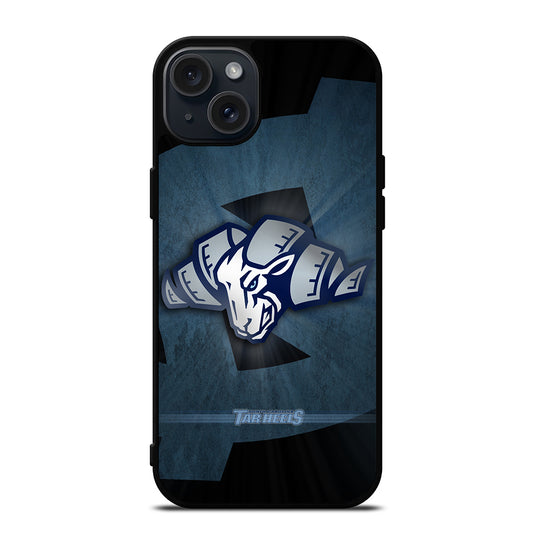 NORTH CAROLINA TAR HEELS NBA 3 iPhone 15 Plus Case Cover