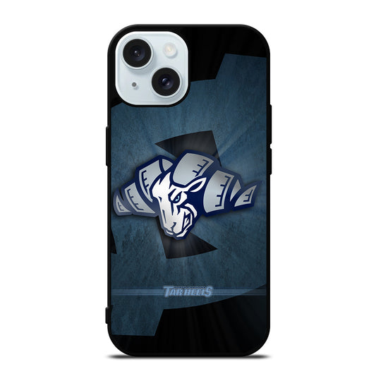 NORTH CAROLINA TAR HEELS NBA 3 iPhone 15 Case Cover