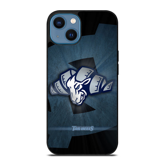 NORTH CAROLINA TAR HEELS NBA 3 iPhone 14 Case Cover