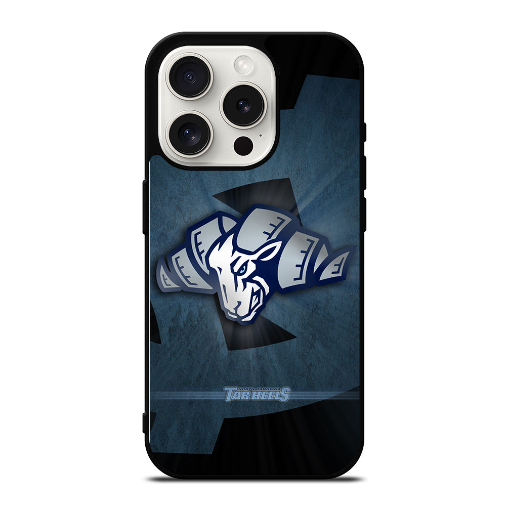 NORTH CAROLINA TAR HEELS NBA 3 iPhone 15 Pro Case Cover