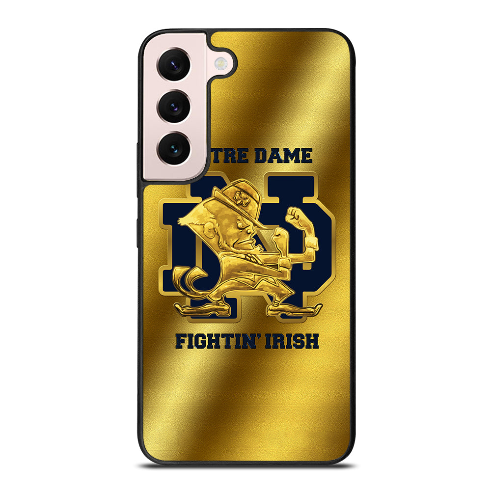 NOTRE DAME FIGHTING IRISH GOLD LOGO Samsung Galaxy S22 Plus Case Cover