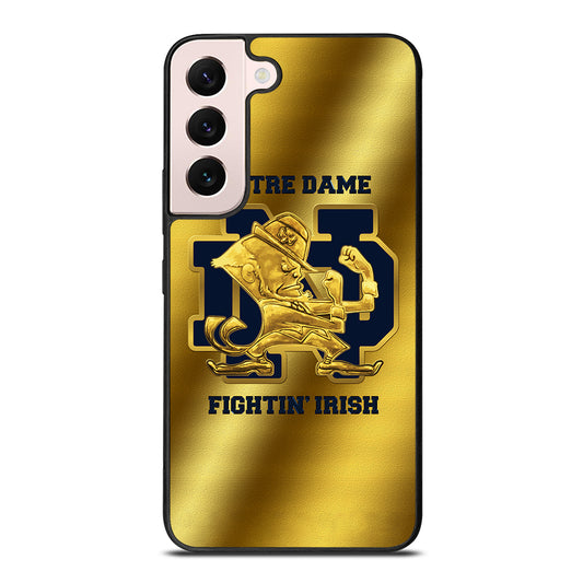 NOTRE DAME FIGHTING IRISH GOLD LOGO Samsung Galaxy S22 Plus Case Cover