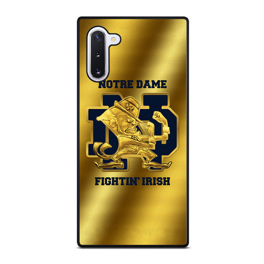 NOTRE DAME FIGHTING IRISH GOLD LOGO Samsung Galaxy Note 10 Case Cover