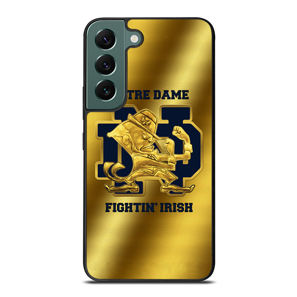 NOTRE DAME FIGHTING IRISH GOLD LOGO Samsung Galaxy S22 Case Cover