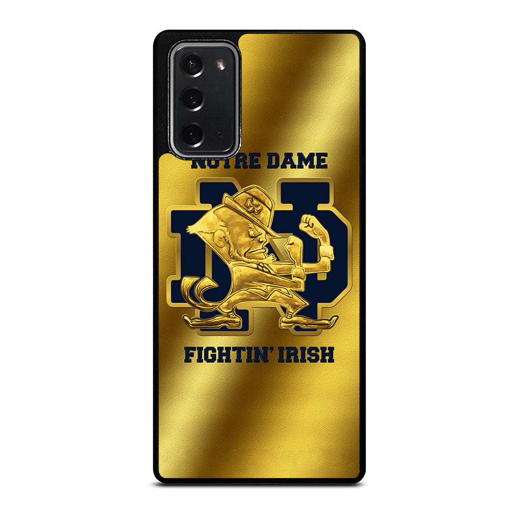 NOTRE DAME FIGHTING IRISH GOLD LOGO Samsung Galaxy Note 20 Case Cover