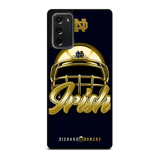 NOTRE DAME FIGHTING IRISH HELMET Samsung Galaxy Note 20 Case Cover
