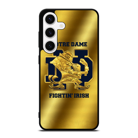 NOTRE DAME FIGHTING IRISH GOLD LOGO Samsung Galaxy S24 Case Cover