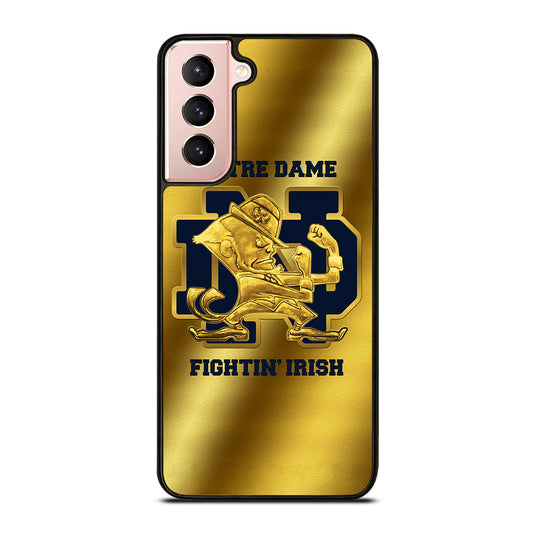 NOTRE DAME FIGHTING IRISH GOLD LOGO Samsung Galaxy S21 Case Cover