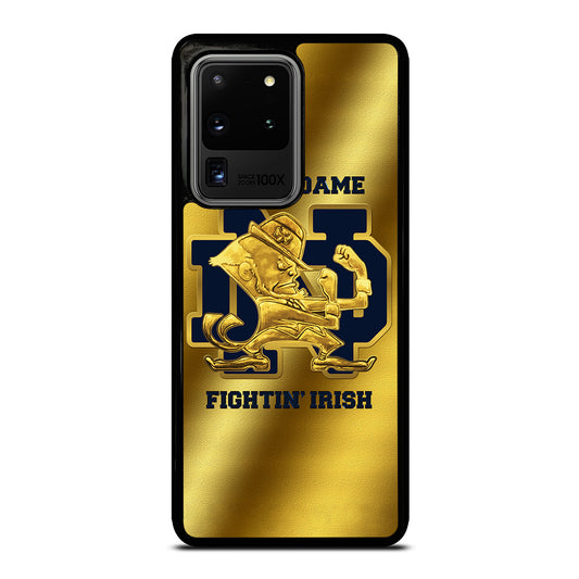 NOTRE DAME FIGHTING IRISH GOLD LOGO Samsung Galaxy S20 Ultra Case Cover