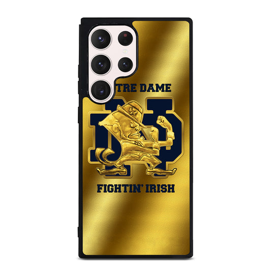 NOTRE DAME FIGHTING IRISH GOLD LOGO Samsung Galaxy S23 Ultra Case Cover
