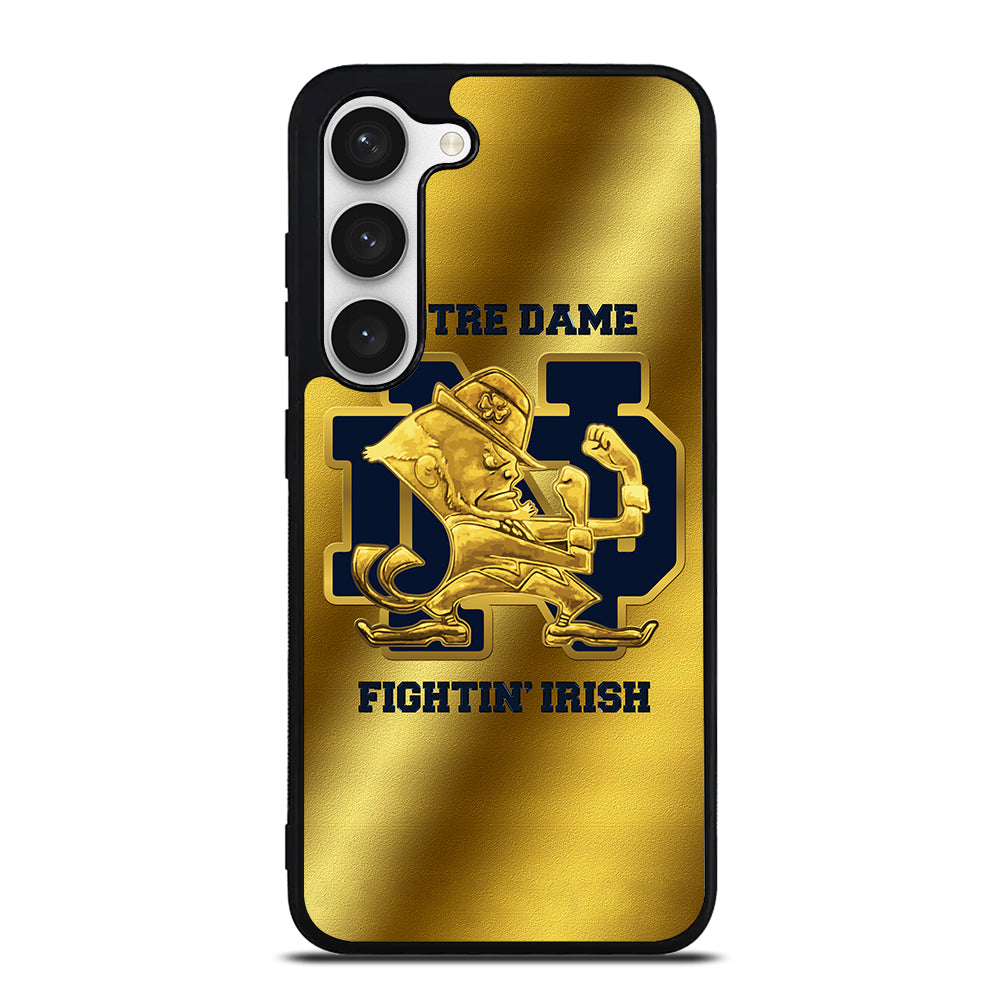 NOTRE DAME FIGHTING IRISH GOLD LOGO Samsung Galaxy S23 Case Cover