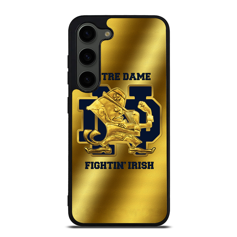 NOTRE DAME FIGHTING IRISH GOLD LOGO Samsung Galaxy S23 Plus Case Cover