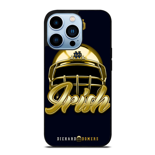 NOTRE DAME FIGHTING IRISH HELMET iPhone 13 Pro Max Case Cover