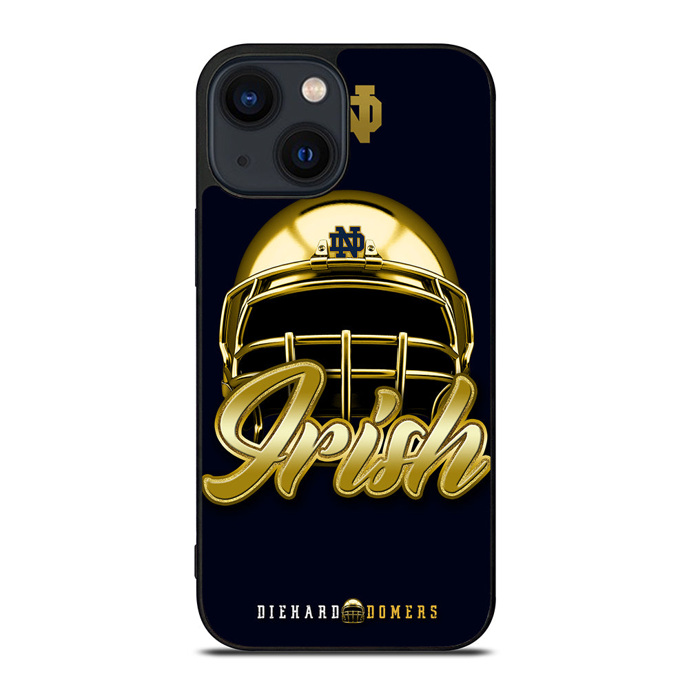 NOTRE DAME FIGHTING IRISH HELMET iPhone 14 Plus Case Cover